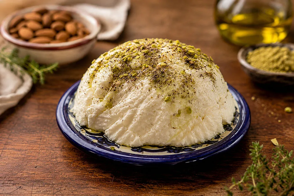 גבינה צפתית טבעונית